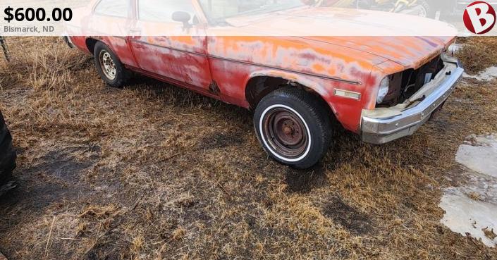 1977 chevy 2 door Nova. No title engine Trans. Good Enduro or