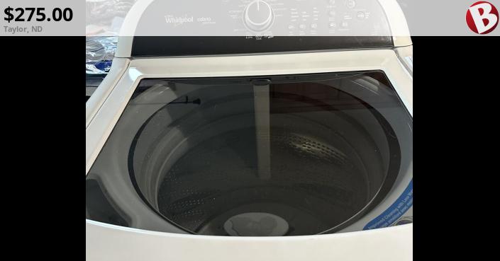 Whirlpool Cabrio Washing Machine Has Brand New Water Inlet Valve And A