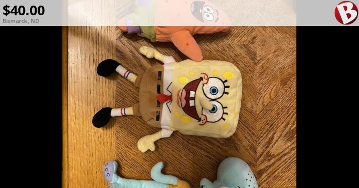 spongebob teddy argos