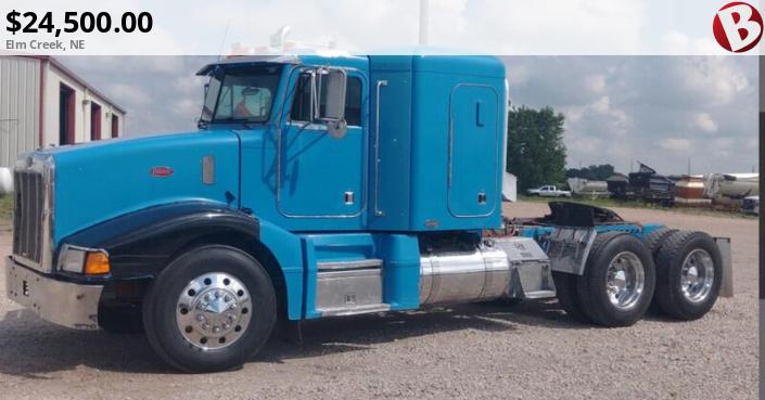 2000 Peterbilt 377 Cat C12 430HP 18 speed 3.90 ratio 12,000 front ...