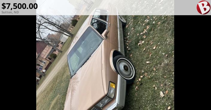 1990 Cadillac Deville Gold Edition 70,000 Miles 