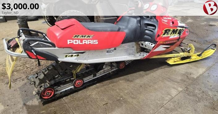 2002 Polaris 800 Rmk 144 